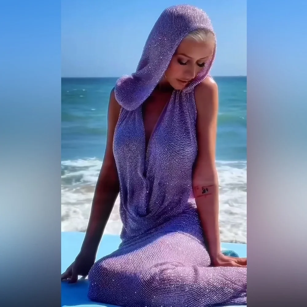 BRONX AND BANCO AMALIA LILAC GOWN - Picture 11 of 16